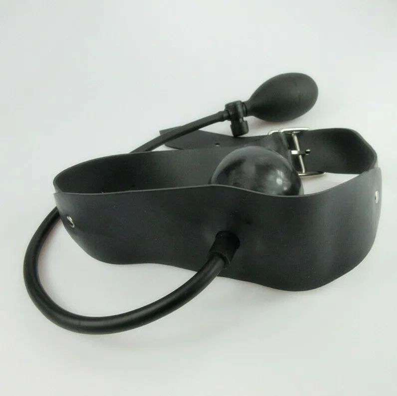 BDSM Latex Inflatable Insert Mouth Gag bondage restraints toys adult sex games mouth plug Ball BDSM Latex Inflatable Insert Mouth Gag bondage restraints toys adult sex games mouth plug Ball