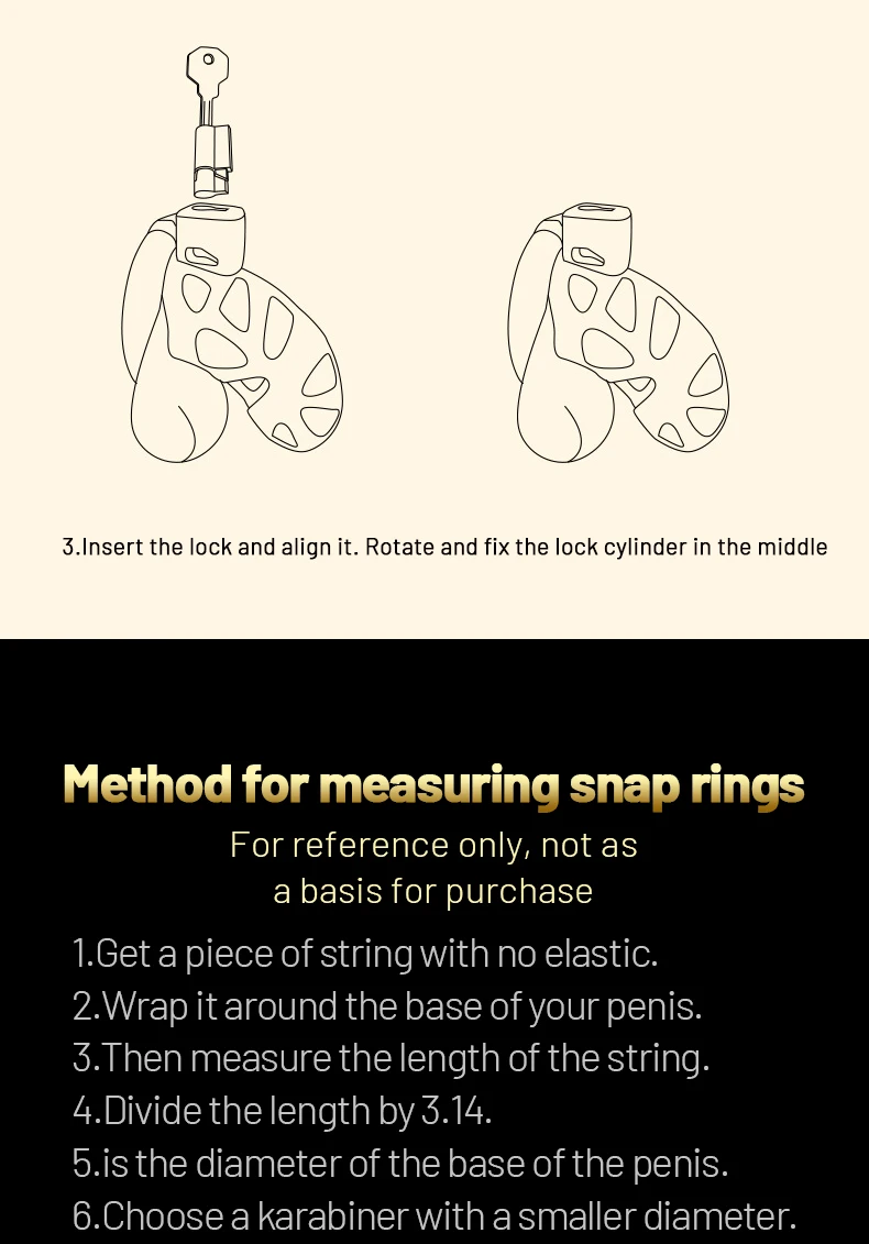 Cinto de Castidade Gaiola Dourada Luxury Gold Chastity Cage