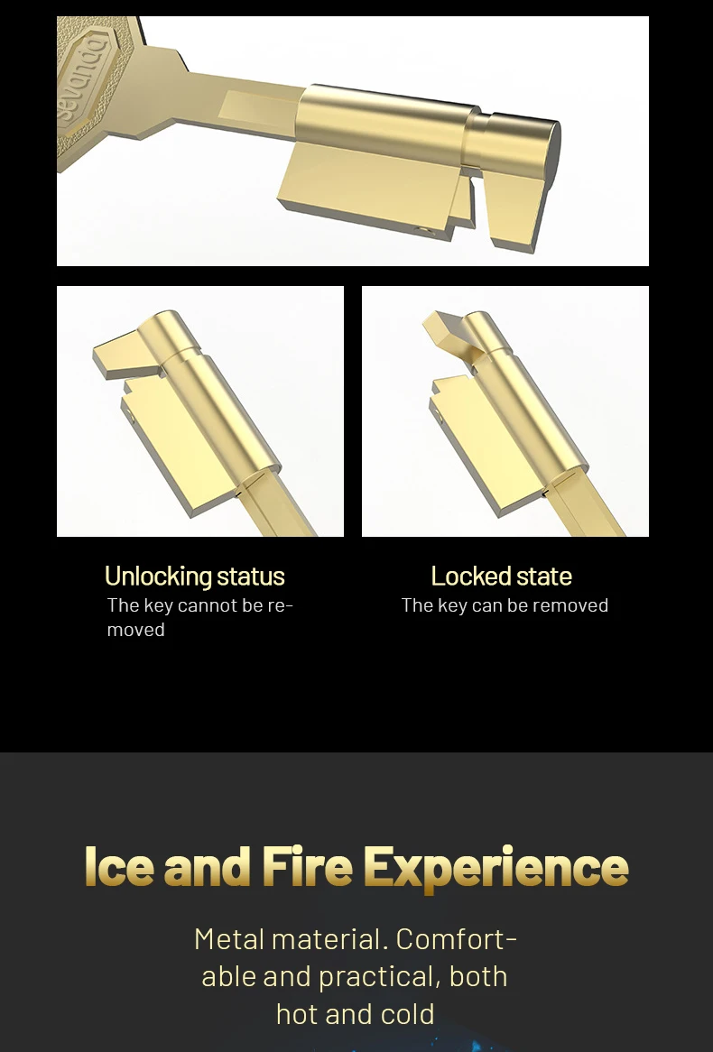 Cinto de Castidade Gaiola Dourada Luxury Gold Chastity Cage