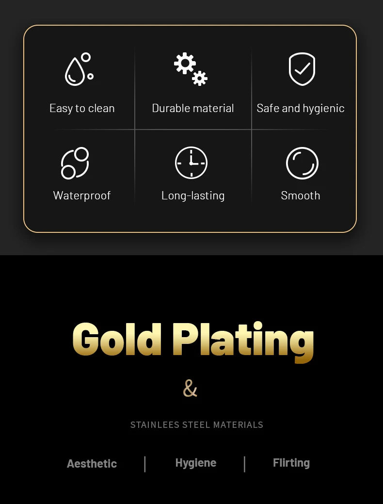 Cinto de Castidade Gaiola Dourada Luxury Gold Chastity Cage