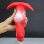 Consolo Grande Estimulador Plug Anal Wolf Dildo