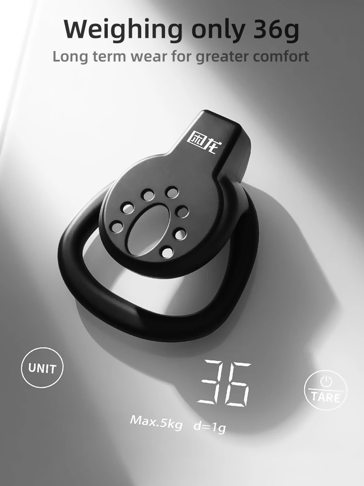 Jeusn Male Chastity Cage Sex Toys Sissy Femboy Super Mini flat Chastity Cock Cage Penis Rings Male With 3 Size Men'S Adult Goods