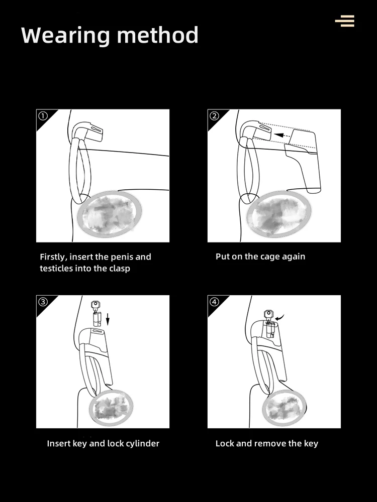 Jeusn Male Chastity Cage Sex Toys Sissy Femboy Super Mini flat Chastity Cock Cage Penis Rings Male With 3 Size Men'S Adult Goods