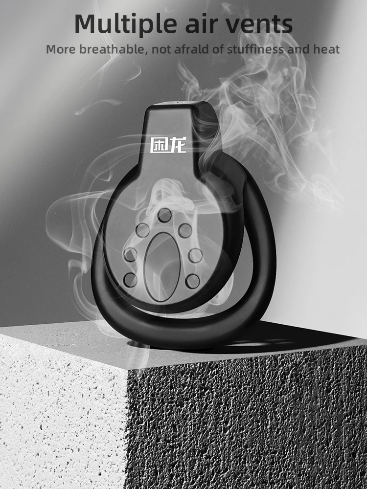 Jeusn Male Chastity Cage Sex Toys Sissy Femboy Super Mini flat Chastity Cock Cage Penis Rings Male With 3 Size Men'S Adult Goods