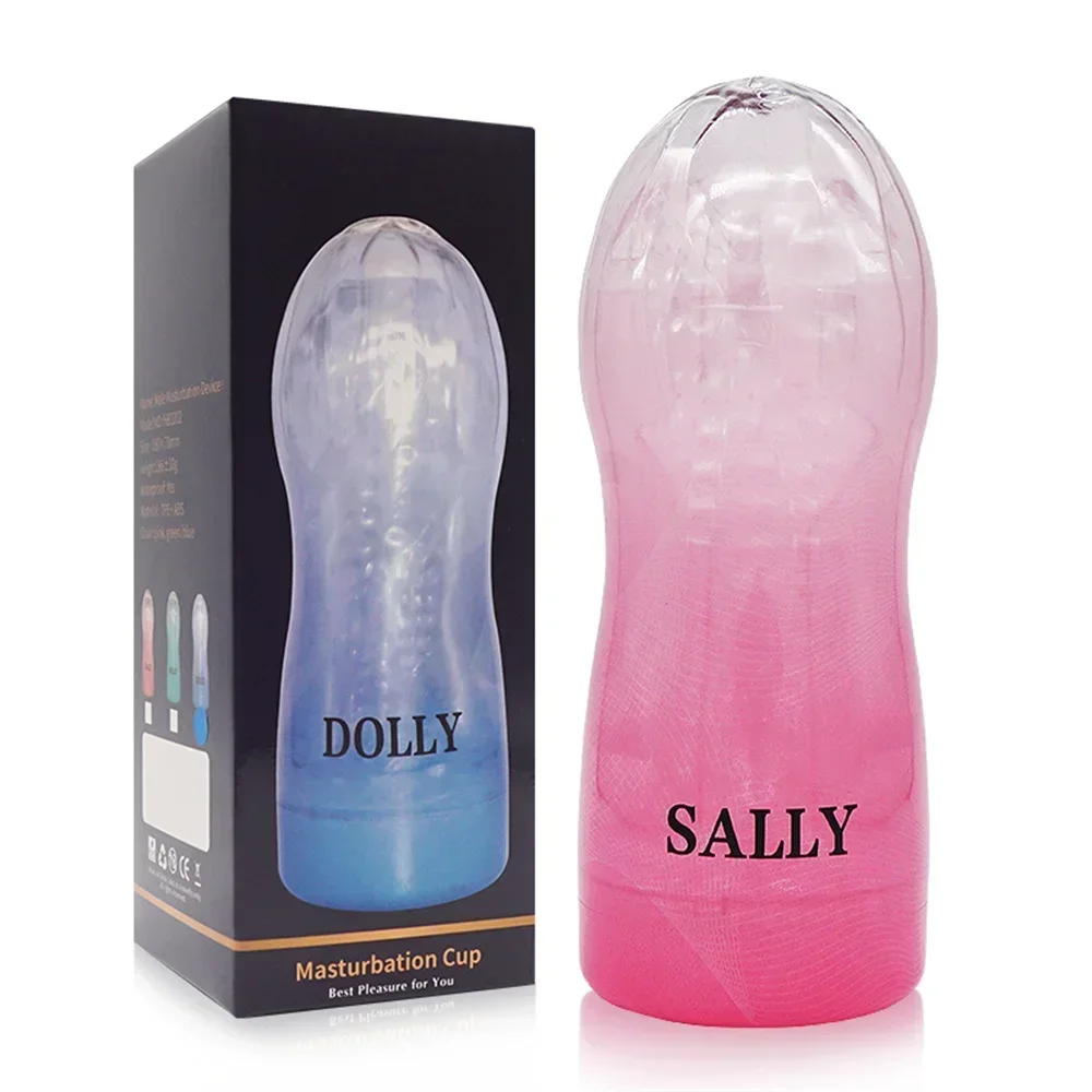 Masculino masturbador copo macio bichano sexo brinquedos transparente vagina adulto resistência exercício produtos do sexo vácuo pocket cup para homem