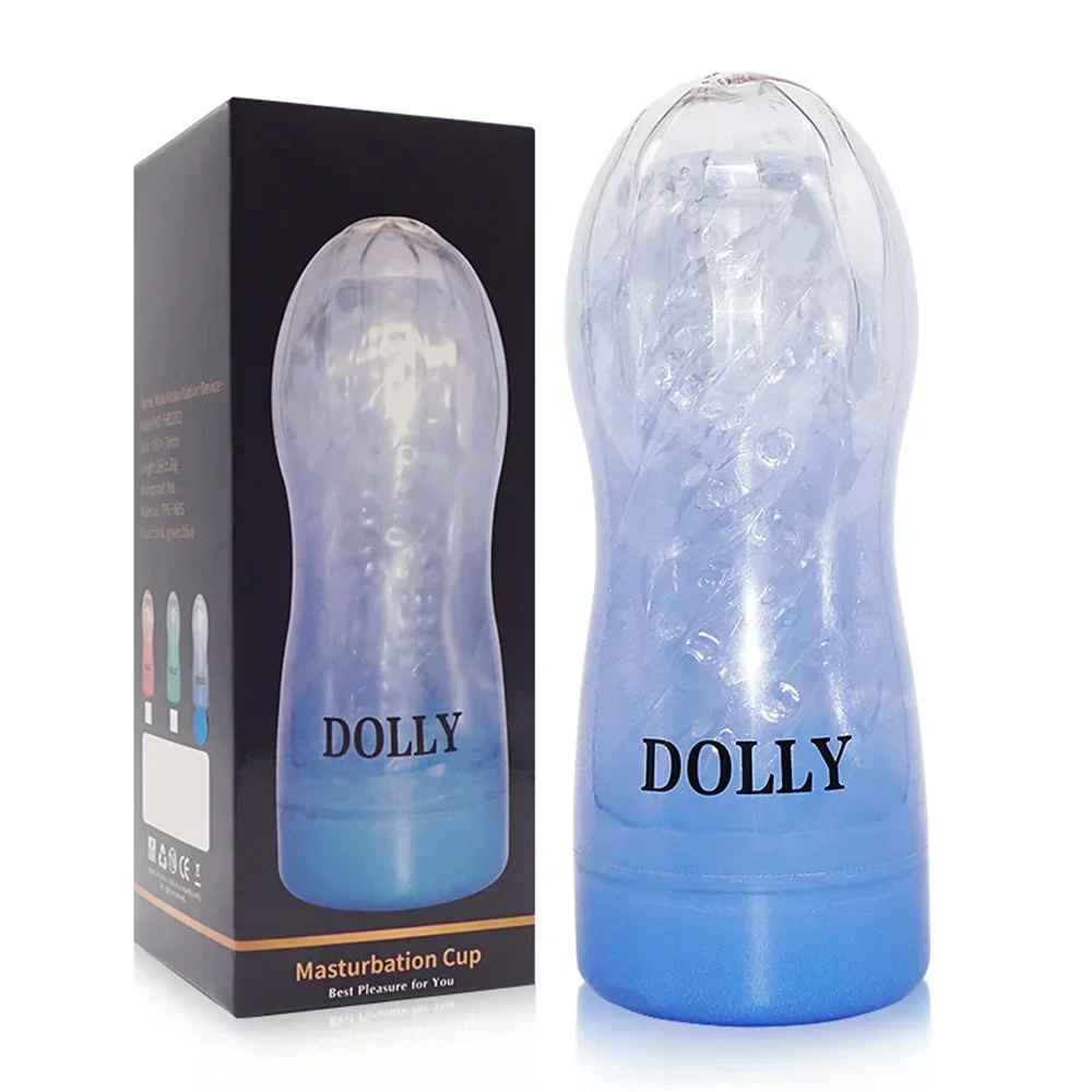 Masculino masturbador copo macio bichano sexo brinquedos transparente vagina adulto resistência exercício produtos do sexo vácuo pocket cup para homem