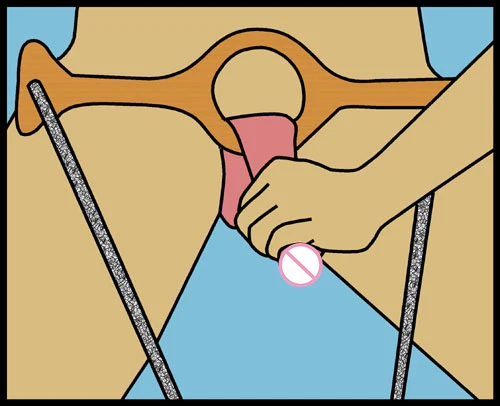 Pure Nature Handmade Wooden Penis Extender Massager Jelqing Penis Enlargement Penilizer Ejaculation Training Thickness Sex Toys