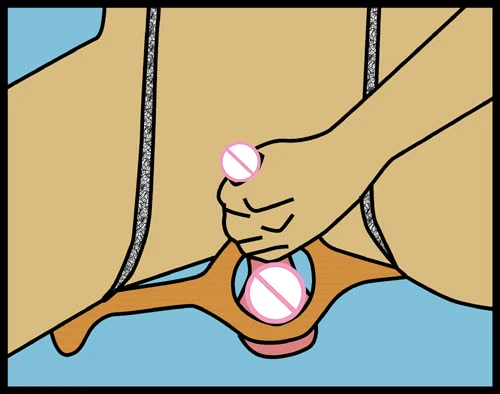 Pure Nature Handmade Wooden Penis Extender Massager Jelqing Penis Enlargement Penilizer Ejaculation Training Thickness Sex Toys