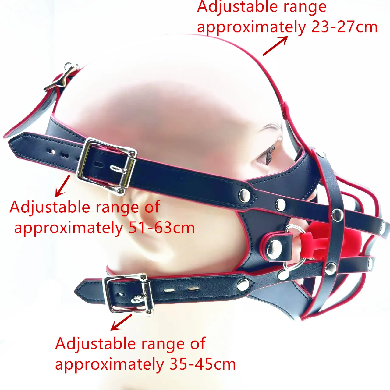 BDSM Puppy Play K9 Bondage Kit Dog mouth mask Binding band Mouth Ball Role-Playing Mask