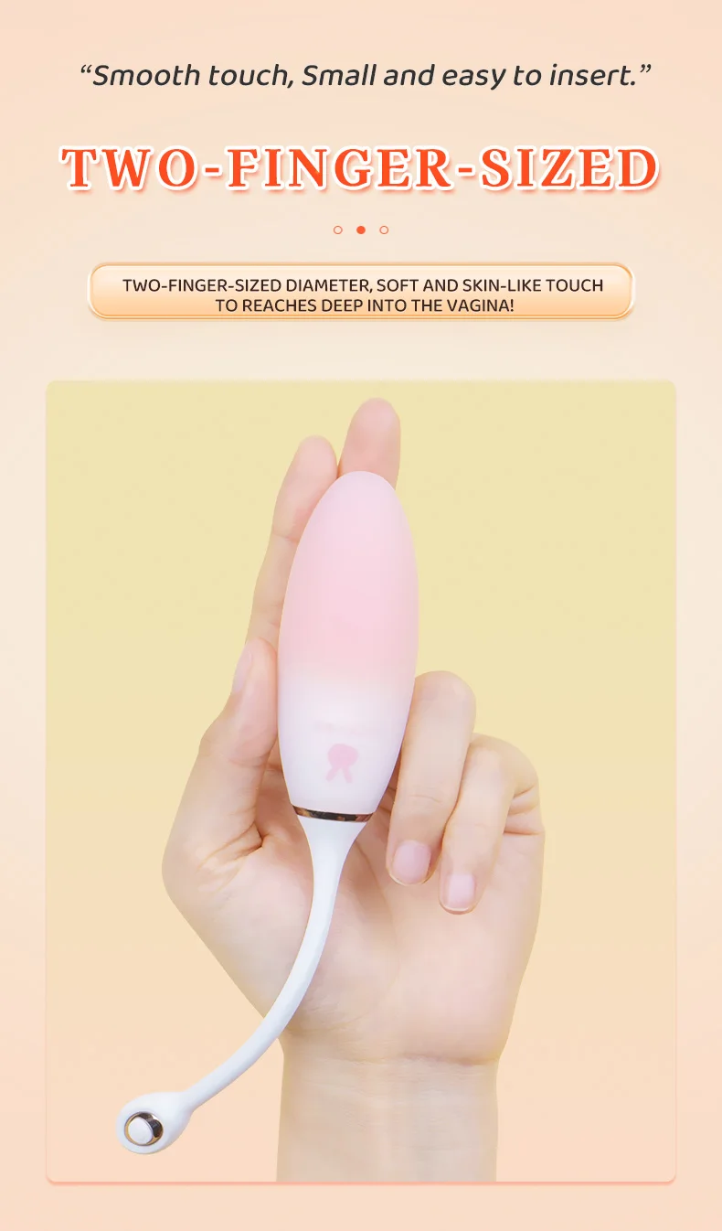 APP-Controlled Heating Vibrating Egg Vibrator – 9 Modes for Clitoral & Vaginal Stimulation, Wearable Design with Gradient Color