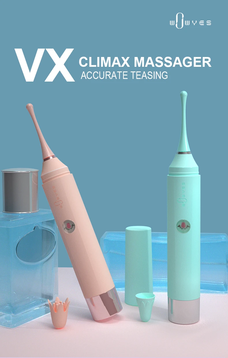 Adult Sex Toys Rechargeable Female Wand Vibrator Clitoral Massager For Women 10 Frequency Orgasm Waterproof Masturbator