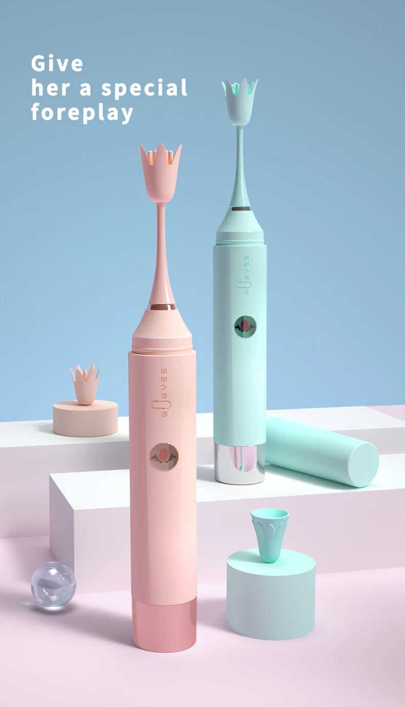 Adult Sex Toys Rechargeable Female Wand Vibrator Clitoral Massager For Women 10 Frequency Orgasm Waterproof Masturbator