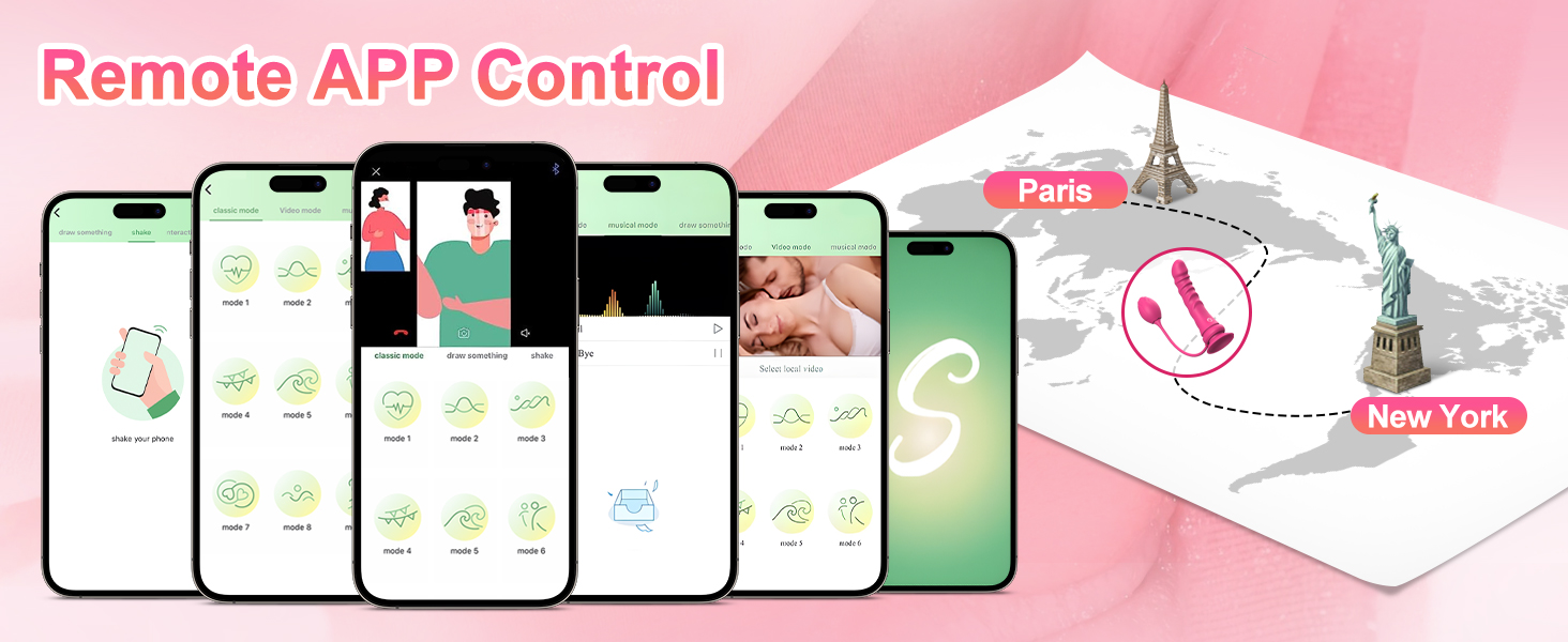 HESEKS Vibrating Strap On Dildo Wearable Panty Vibrator App Control Anal Plug Clitoral Stimulator Sex Toys for Women Lesbian