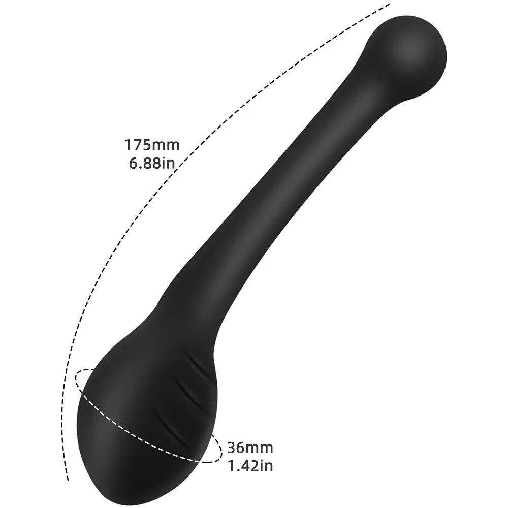 Soft Silicone Anal Beads Balls Handheld Butt Plug Dual Head Stimulation Anus Sex Toy Prostate Massage Female Vagina Masturbator
