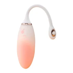 Ovo vibratório com aquecimento rosa e antena flexível