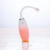 Vibrador com aquecimento app egg vibrator rosa e branco na água