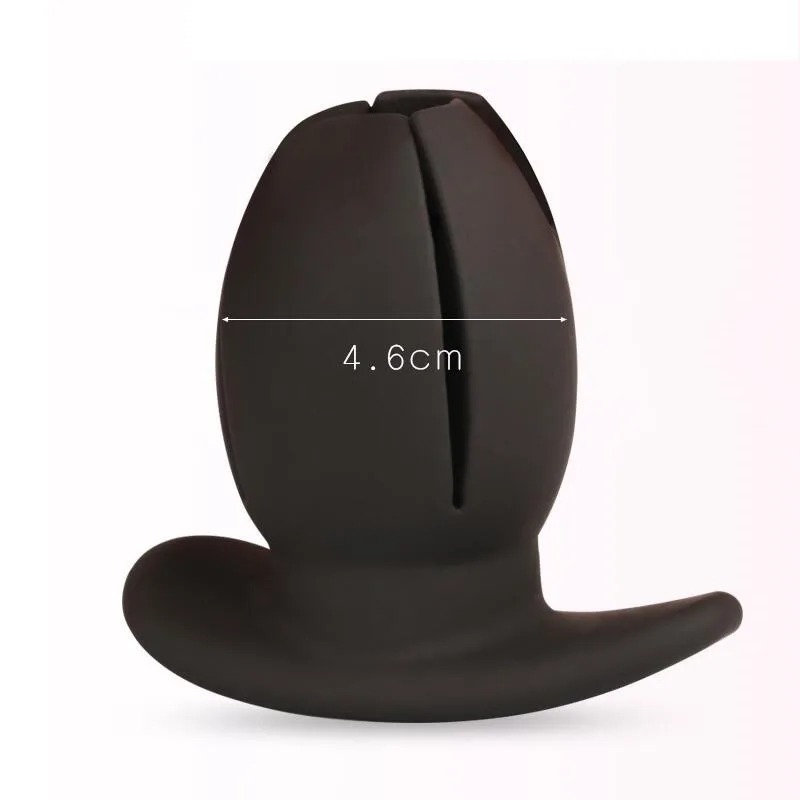 Plug Anal Butt Plug Grande Dilatador em Pétalas Oco