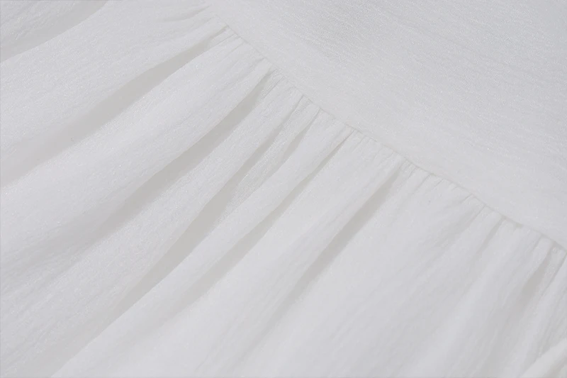 WhereMery Sexy Solid Women Skirt Perspective Pleated Mini Skirts Waist Casual Mini Dresses Street Nightclub Summer Short Dresses