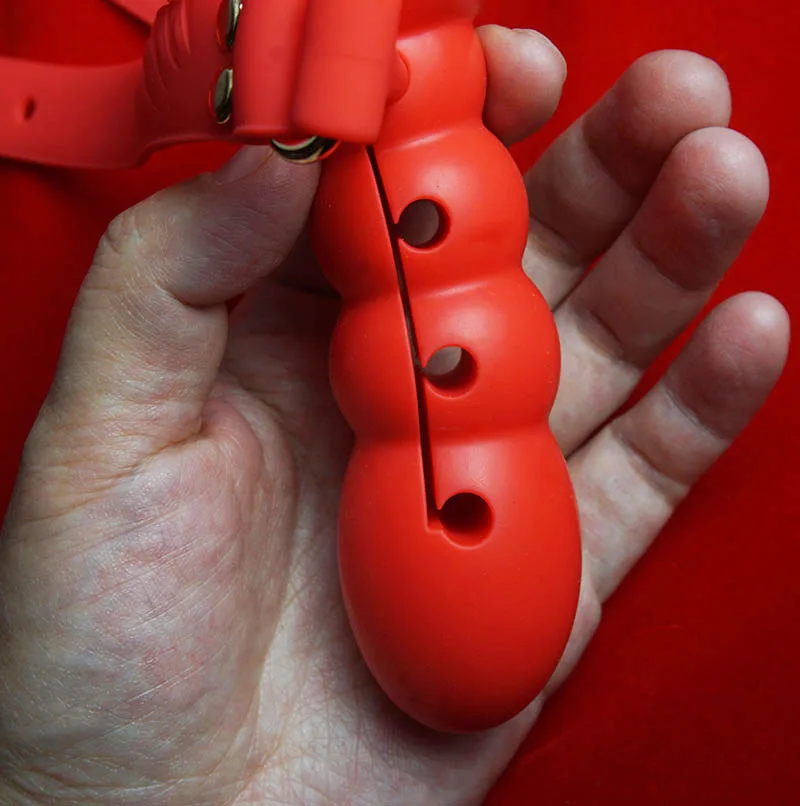 Silicone BDSM Penis Dildo Gag Deep Throat,Open Mouth Gagged Adjustable Depth,Bondage Restraints,Sex Toys for Couples,Role Play