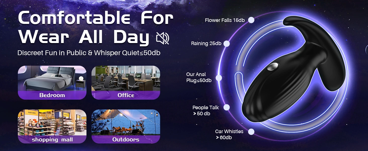 Electric Shock Anal Plug Vibrator Prostate Massager Wireless Buttplug 10 Vibrating & 3 Pulsed Modes Sex Toys for Couple Gay Wome