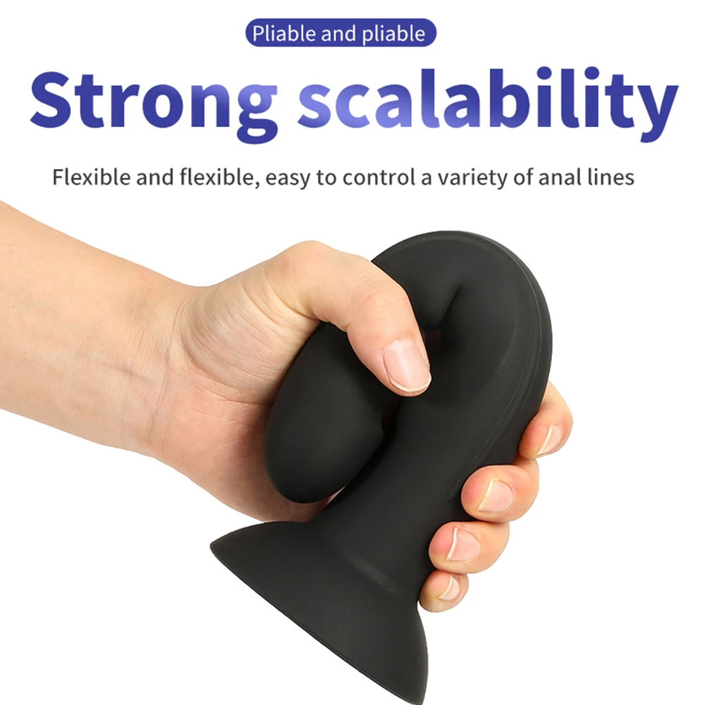 Dildo Silicone Fake Dick Big Penis Anal Butt Plug Suction Cup Prostate Massager Female Masturbator Adult Sex Toys For Woman
