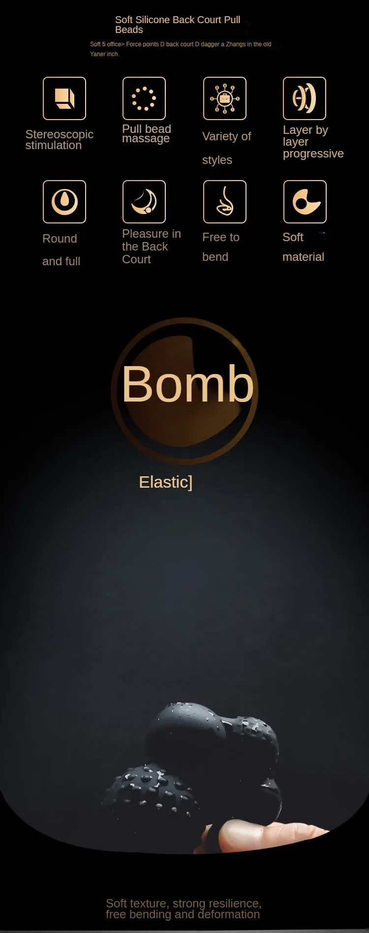 Soft Anal Dildo Silicone Butt Plug Prostate Massage Anal Dilator for Adult Sex Toys for Men Women Erotic Sexy Products Gay