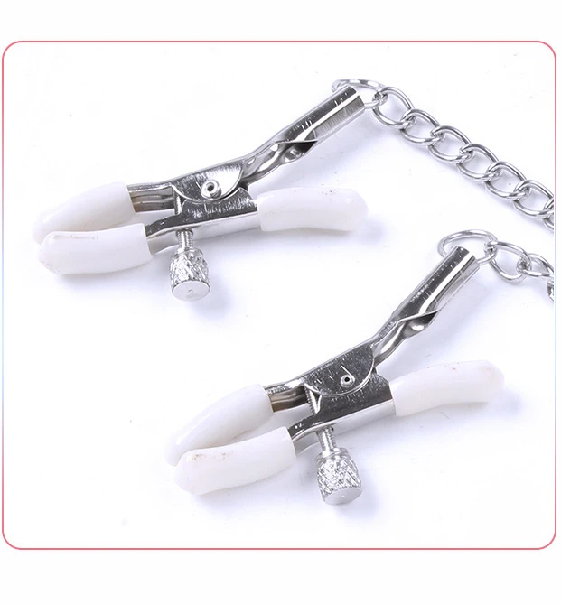 BDSM Pacifier Gag Sex Slave Open Mouth Bite Gags Stopper With Chain Nipples Clamp Fetish Erotic Sex Toys For Couples Adult Games