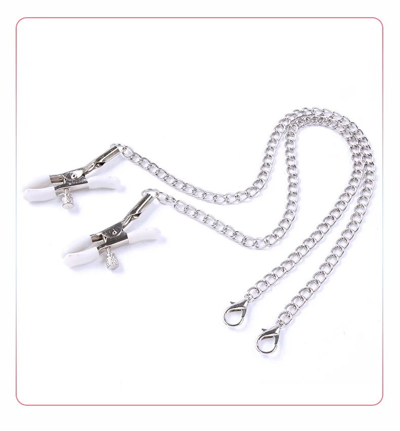 BDSM Pacifier Gag Sex Slave Open Mouth Bite Gags Stopper With Chain Nipples Clamp Fetish Erotic Sex Toys For Couples Adult Games