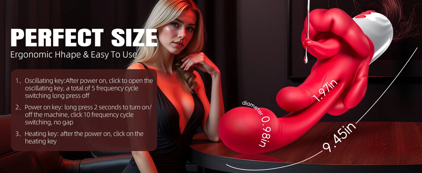 5 IN 1 Swings Tongue Dildo Vibrator for Women G Spot Stimulator for Clitoral Vaginal Anal Female Masturbator Adult Sex Toys 18 5 IN 1 Swings Tongue Dildo Vibrator for Women G Spot Stimulator for Clitoral Vaginal Anal Female Masturbator Adult Sex Toys 18