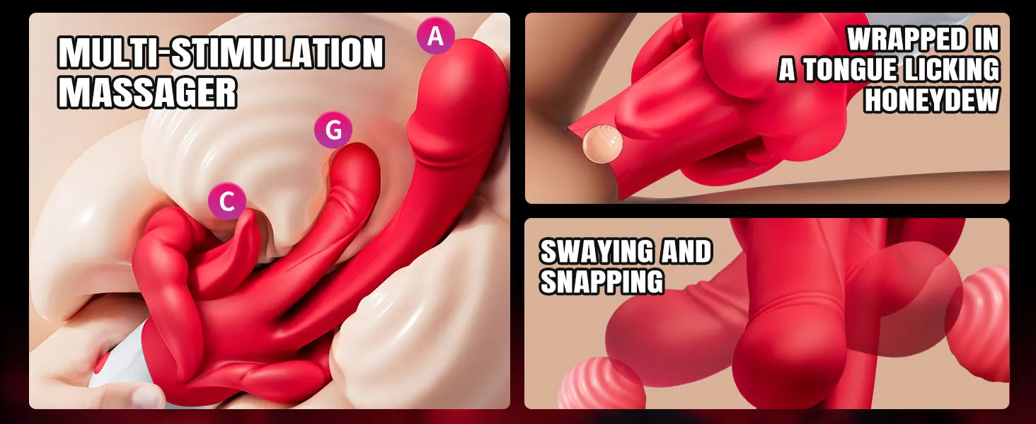 5 IN 1 Swings Tongue Dildo Vibrator for Women G Spot Stimulator for Clitoral Vaginal Anal Female Masturbator Adult Sex Toys 18 5 IN 1 Swings Tongue Dildo Vibrator for Women G Spot Stimulator for Clitoral Vaginal Anal Female Masturbator Adult Sex Toys 18