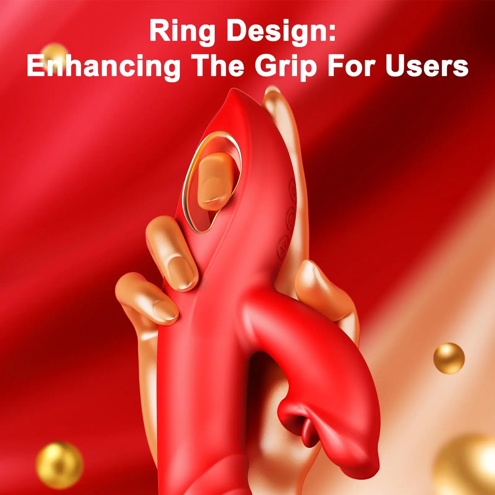 Vibrador 4 em 1 Inserção Ponto G Dildo Vibrator - Imagem 5