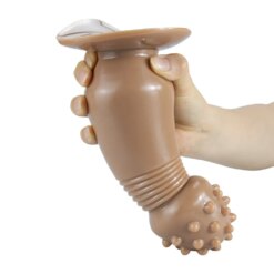 Alternative view of Plug Anal Textura De Estrela Da Manhã Big Buttplug Estimulador