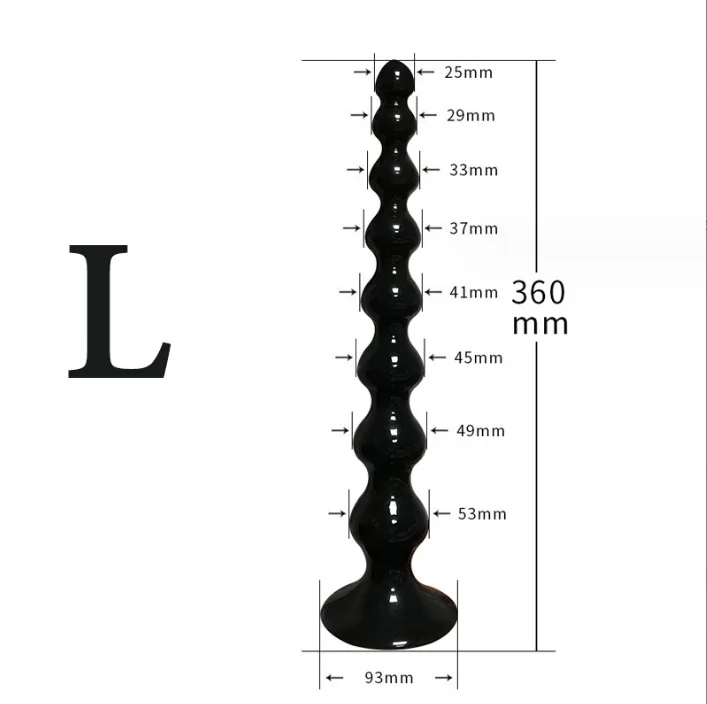 Black L-36cm