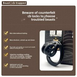 Alternative view of Gaiola de Castidade Masculina