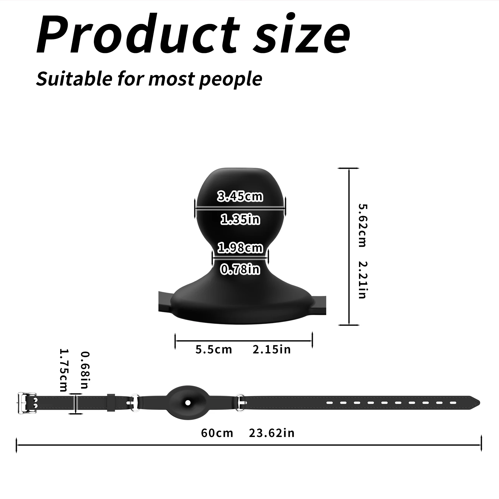 SM Mouth Ball Fixed Tongue Breathable Ball Gag Adjustable Belt Mouth Adult Games Erotic Product Sex Toys for Couples Role Play