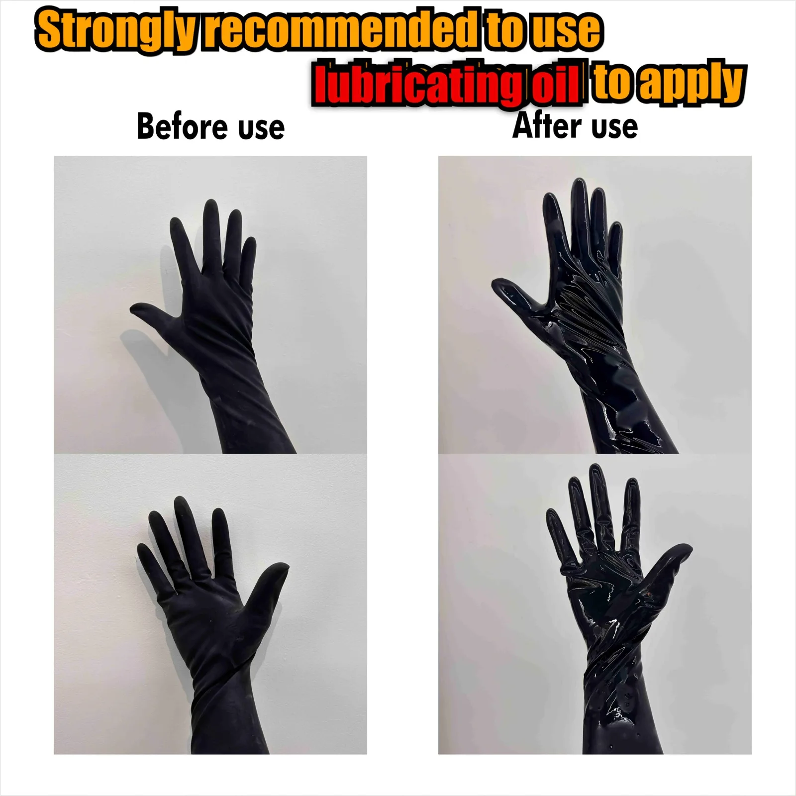 1 Pair of Sexy Black Short Latex Gloves Cosplay Fetish Wear Man Women Mittens Fetish 5 Finger Wrist Length Sex Toys Adult Games 1 Pair of Sexy Black Short Latex Gloves Cosplay Fetish Wear Man Women Mittens Fetish 5 Finger Wrist Length Sex Toys Adult Games