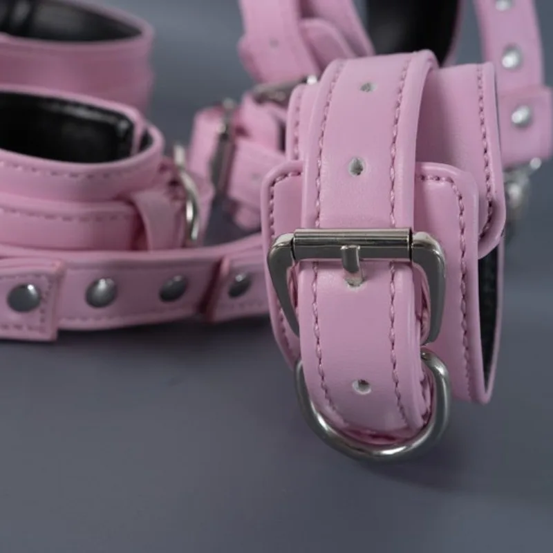 Conjunto de Bondage Rosa - Imagem 3