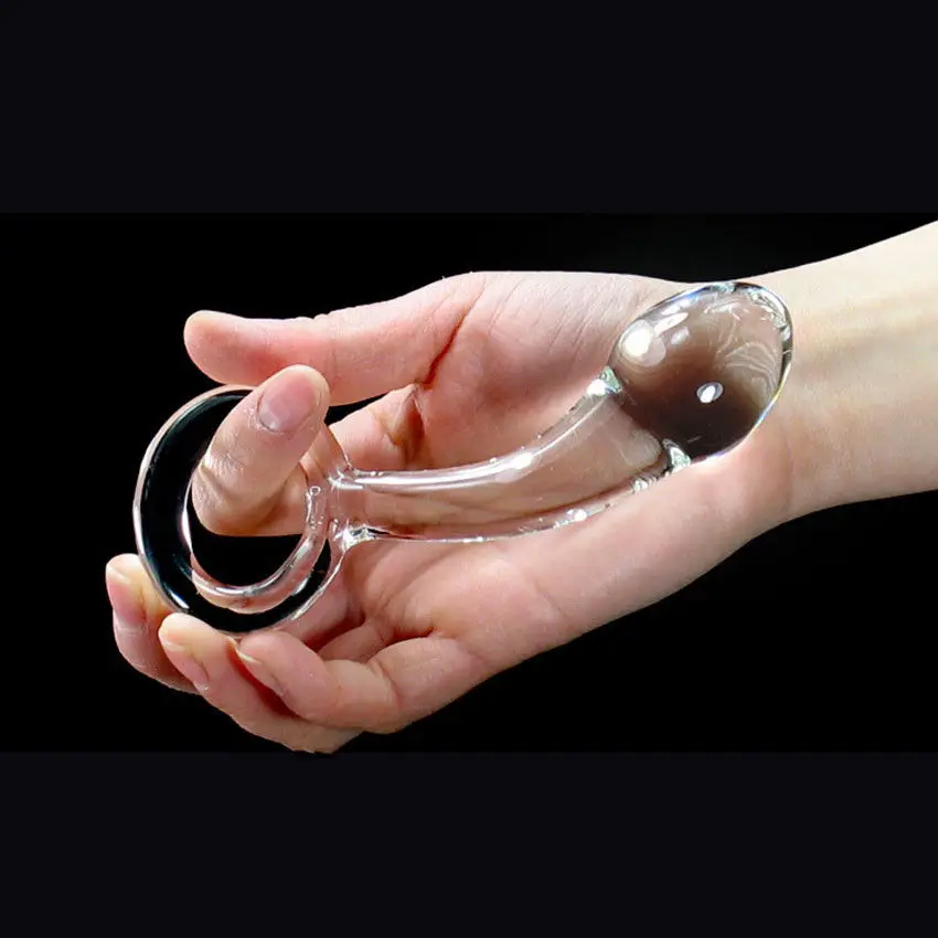 Plug de Vidro Massageador de Próstata e Ponto G