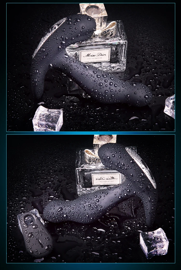 Vibrador Massageador Masculino Anal com Rotação G Spot Próstata