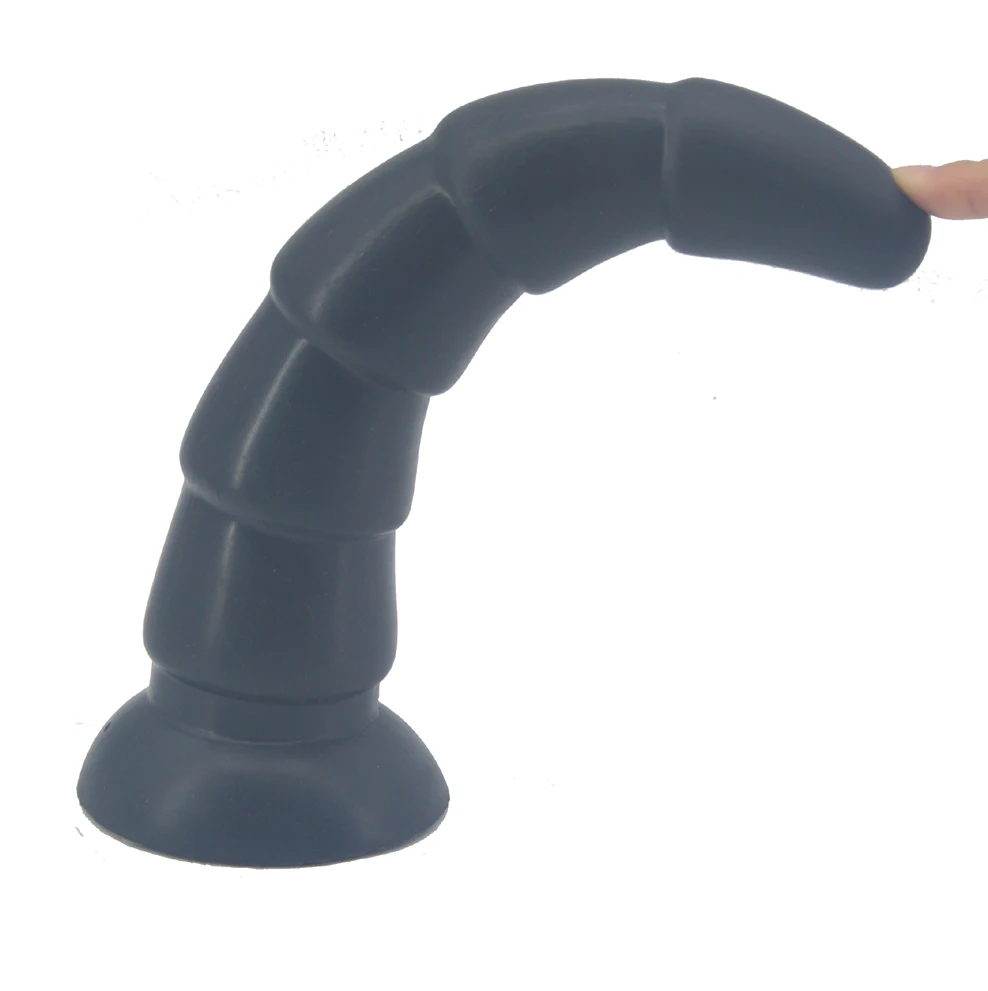 Big Dildo Monster Diâmetro Progressivo - Base Com Ventosa
