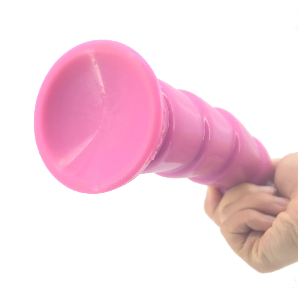 Big Dildo Monster Diâmetro Progressivo - Base Com Ventosa