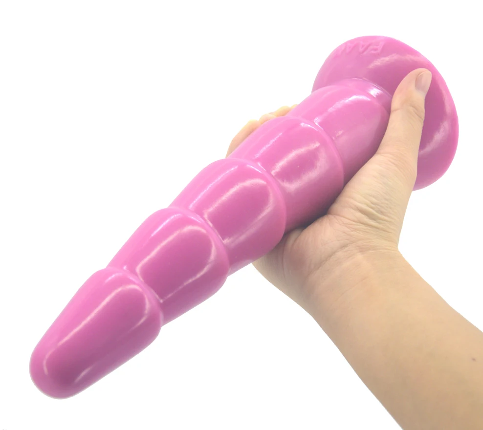 Big Dildo Monster Diâmetro Progressivo - Base Com Ventosa