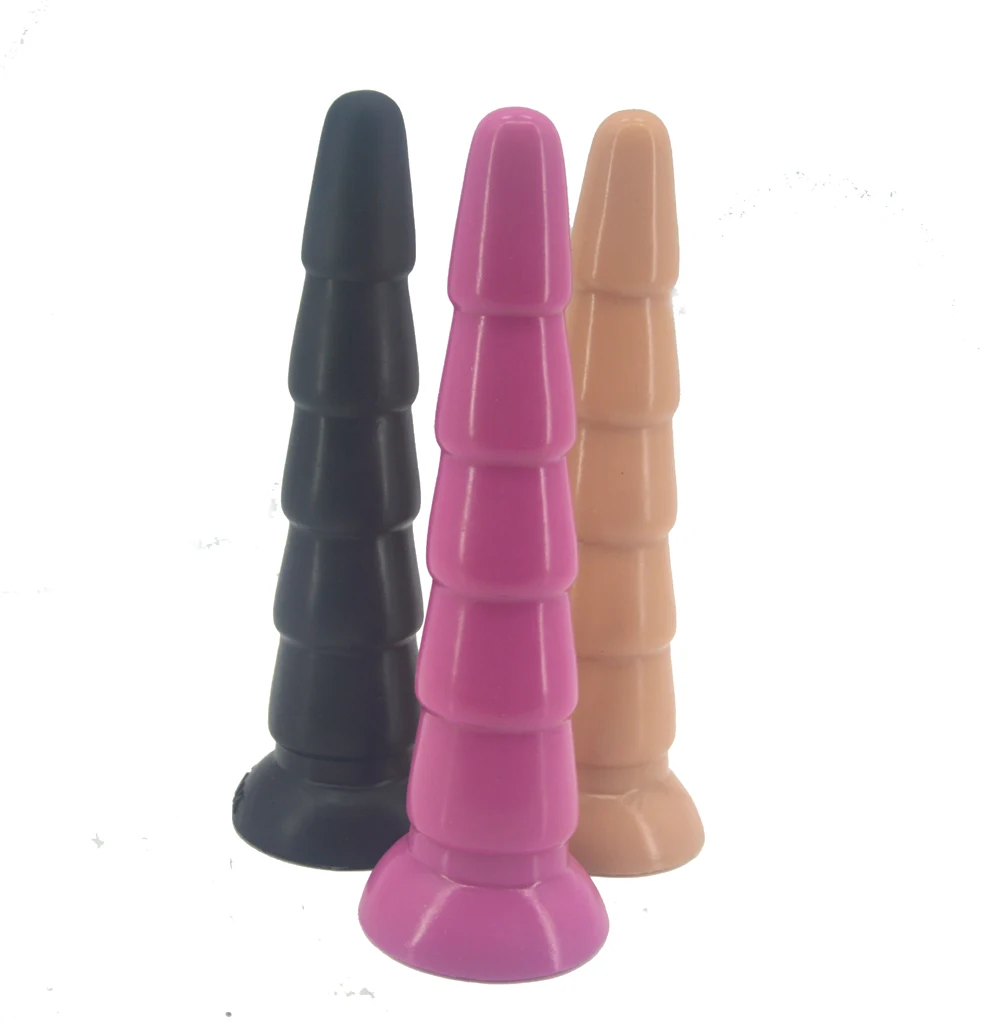 Big Dildo Monster Diâmetro Progressivo - Base Com Ventosa