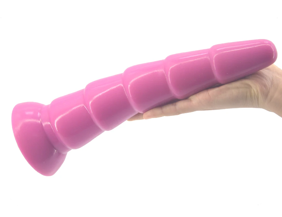 Big Dildo Monster Diâmetro Progressivo - Base Com Ventosa