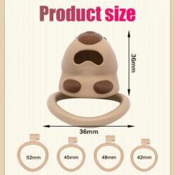 Heseks Capivara Gaiola de Castidade Masculina (2)