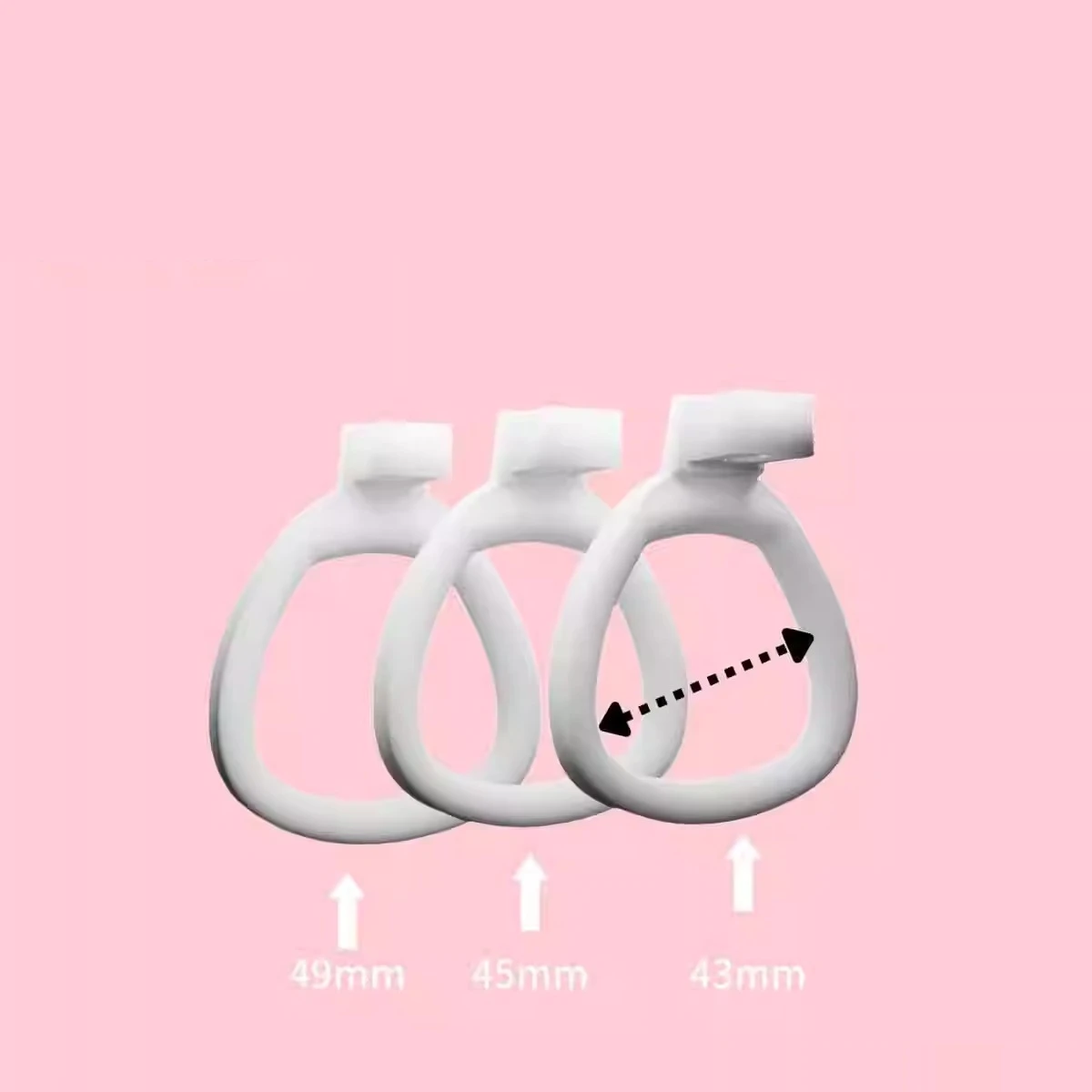 New Mamba Chastity Cage Male CB Lock Devices with 3 Size Cock Rings Abstinence SM Penis Training Prevent Infidelity Sex Toys 18+ New Mamba Chastity Cage Male CB Lock Devices with 3 Size Cock Rings Abstinence SM Penis Training Prevent Infidelity Sex Toys 18+