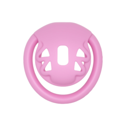 Alternative view of Gaiola de Castidade Masculina Rosa