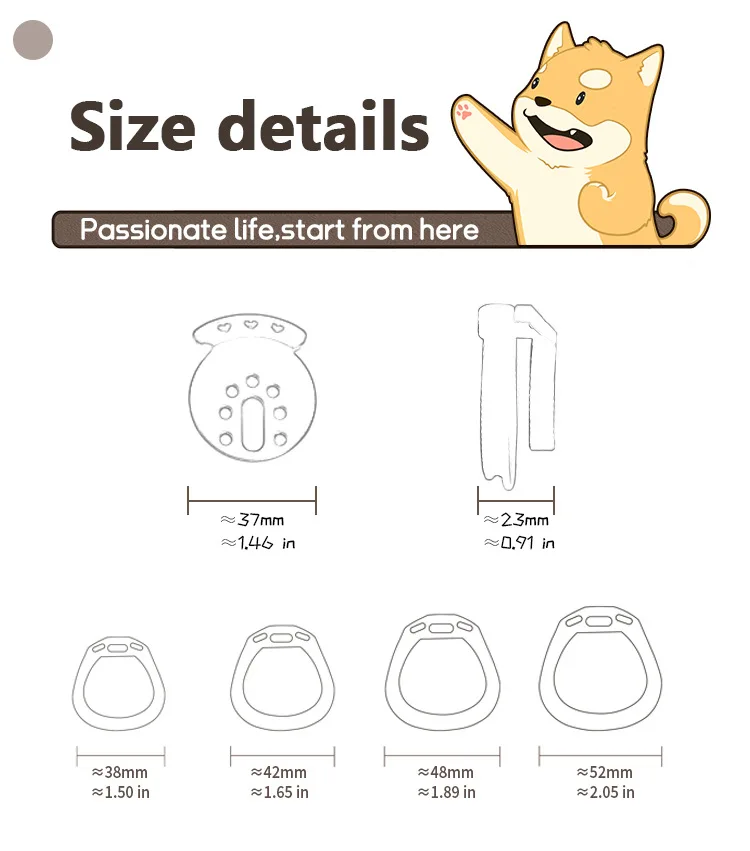 Flat SM Chastity Cage Erotic Male Escape-proof Chastity Lock Birdcage CB Bondage Cock Chastity Lock Conditioning Abstinence 성인용품