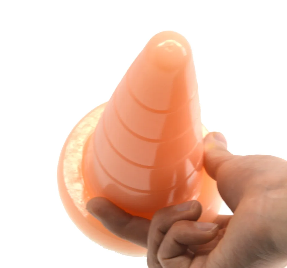 New Silicone Anal Plug Prostate Massage Stick with Soft Skin and Simulated Dildo Anal Plug SM Adult Male and Female Backyard Toy