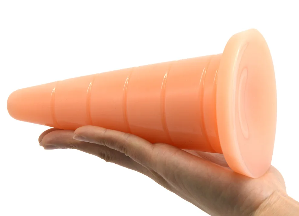 New Silicone Anal Plug Prostate Massage Stick with Soft Skin and Simulated Dildo Anal Plug SM Adult Male and Female Backyard Toy